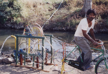 Cycle Operated Water Pump - Photo