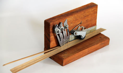 Bamboo Splints Making Device for Incense Sticks - Photo