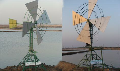 Low cost wind mill for water pumping - Photo