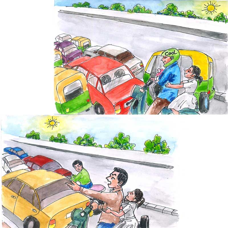 Device to cool down anger - Photo