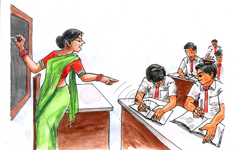 Pen to check concentration - Photo