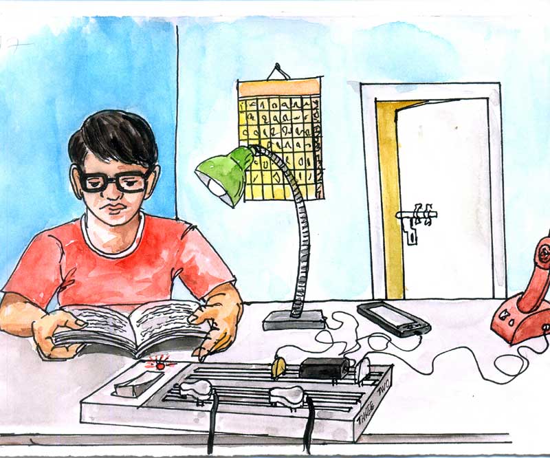 Adjustable electricity extension board - Photo