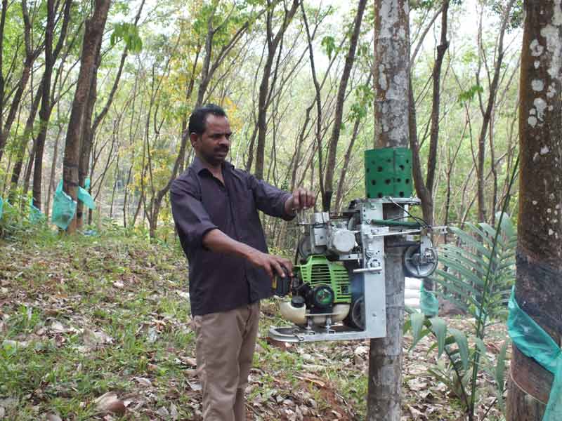 Image of Automated Arecanut Climbing and Harvesting Machine