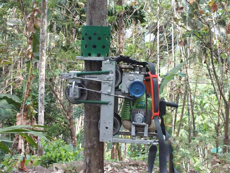 Image of Automated Arecanut Climbing and Harvesting Machine