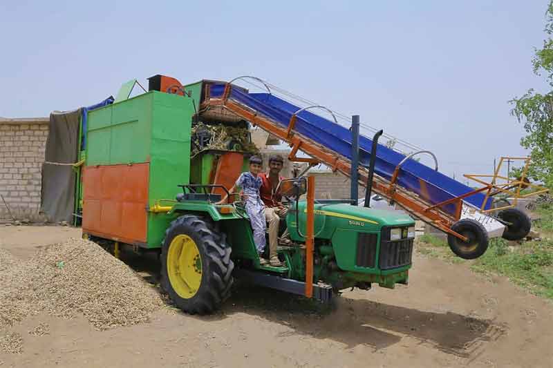 Image of Mobile Groundnut Thresher