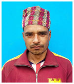 volunteer Hom Prasad Chauhan