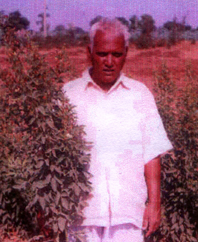 volunteer Mr. Dhulabhai Punjabhai Patel