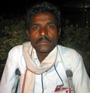 volunteer Ramesh Chandra Gurjar