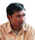 volunteer Vikas Shinde