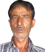volunteer Ghulam Mohammad Sheikh