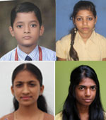 volunteer Md. Usman Hanif Patel, Nidhi Kumari Gupta, Pavithra R, Vidya Ramesh