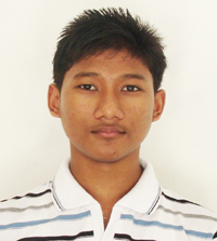 volunteer Kaushik Boruah
