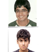 volunteer Aman Venkateshwaran & Mihiraan Singh