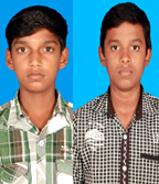 volunteer G. Vasanth and D. Keerthivasan