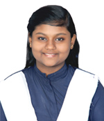 volunteer Tejaswani Priyadarshani